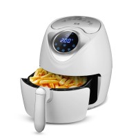 1300W 2.6L commercial Home Intelligent Touch Screen Non-Stick Digital Electric deep Air Fryers